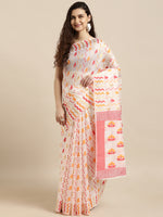 Load image into Gallery viewer, Elite Jamdani Cotton Silk Women&#39;s Sarees