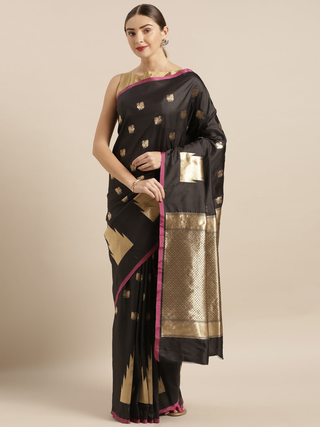Trendy Banarasi Silk Women's Saree