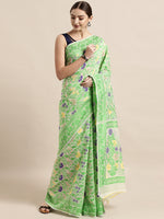 Load image into Gallery viewer, Elite Jamdani Cotton Silk Women&#39;s Sarees