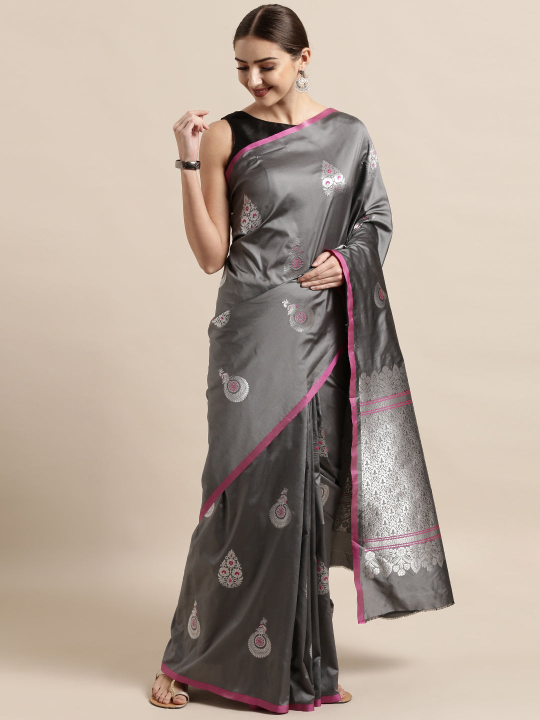Attractive Banarasi Soft Silk Women's Saree