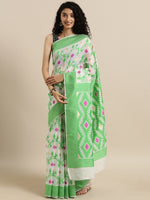 Load image into Gallery viewer, Elite Jamdani Cotton Silk Women&#39;s Sarees