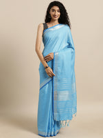 Load image into Gallery viewer, Attractive Stylish Linen Women Sarees