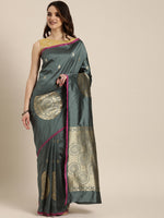 Load image into Gallery viewer, New Trendy Pure Banarasi Silk Women&#39;s Sarees