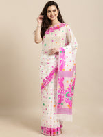 Load image into Gallery viewer, Elite Jamdani Cotton Silk Women&#39;s Sarees