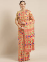 Load image into Gallery viewer, Elite Jamdani Cotton Silk Women&#39;s Sarees