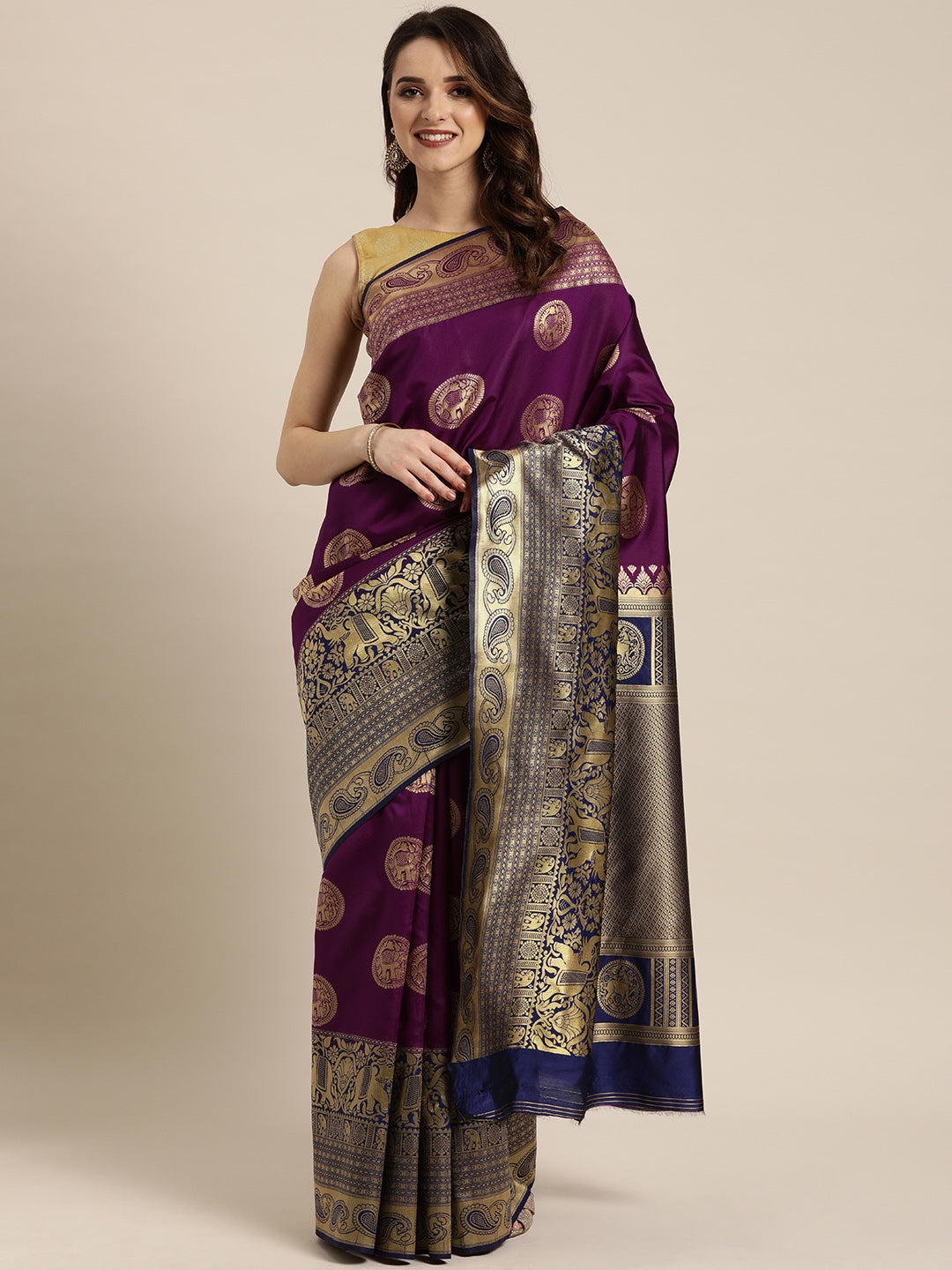 Attractive Designer Noorba Banarasi Silk Women's Saree