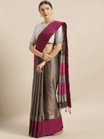 Load image into Gallery viewer, Attractive Stylish Linen Women Sarees