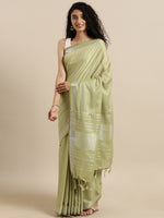 Load image into Gallery viewer, Attractive Stylish Linen Women Sarees