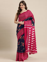 Load image into Gallery viewer, New Attractive Linen Chanderi Women&#39;s Saree
