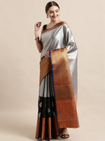 Load image into Gallery viewer, Charvi Attractive Kora Muslin Silk Women&#39;s Sarees