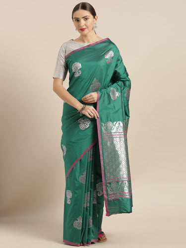 Trendy Banarasi Silk Women's Saree