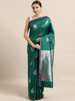 Load image into Gallery viewer, Attractive Banarasi Soft Silk Women&#39;s Saree