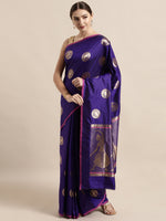 Load image into Gallery viewer, Trendy Banarasi Silk Women&#39;s Saree