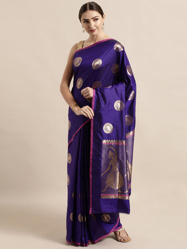 Trendy Banarasi Silk Women's Saree