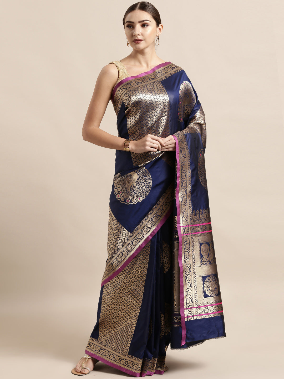 New Trendy Pure Banarasi Silk Women's Sarees