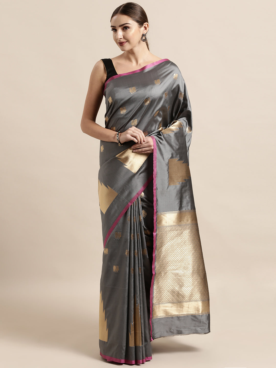 Trendy Banarasi Silk Women's Saree