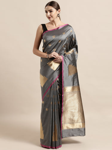 Trendy Banarasi Silk Women's Saree