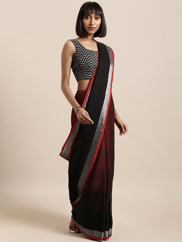 Tanya Adorable Linen Checkered Women's Sarees
