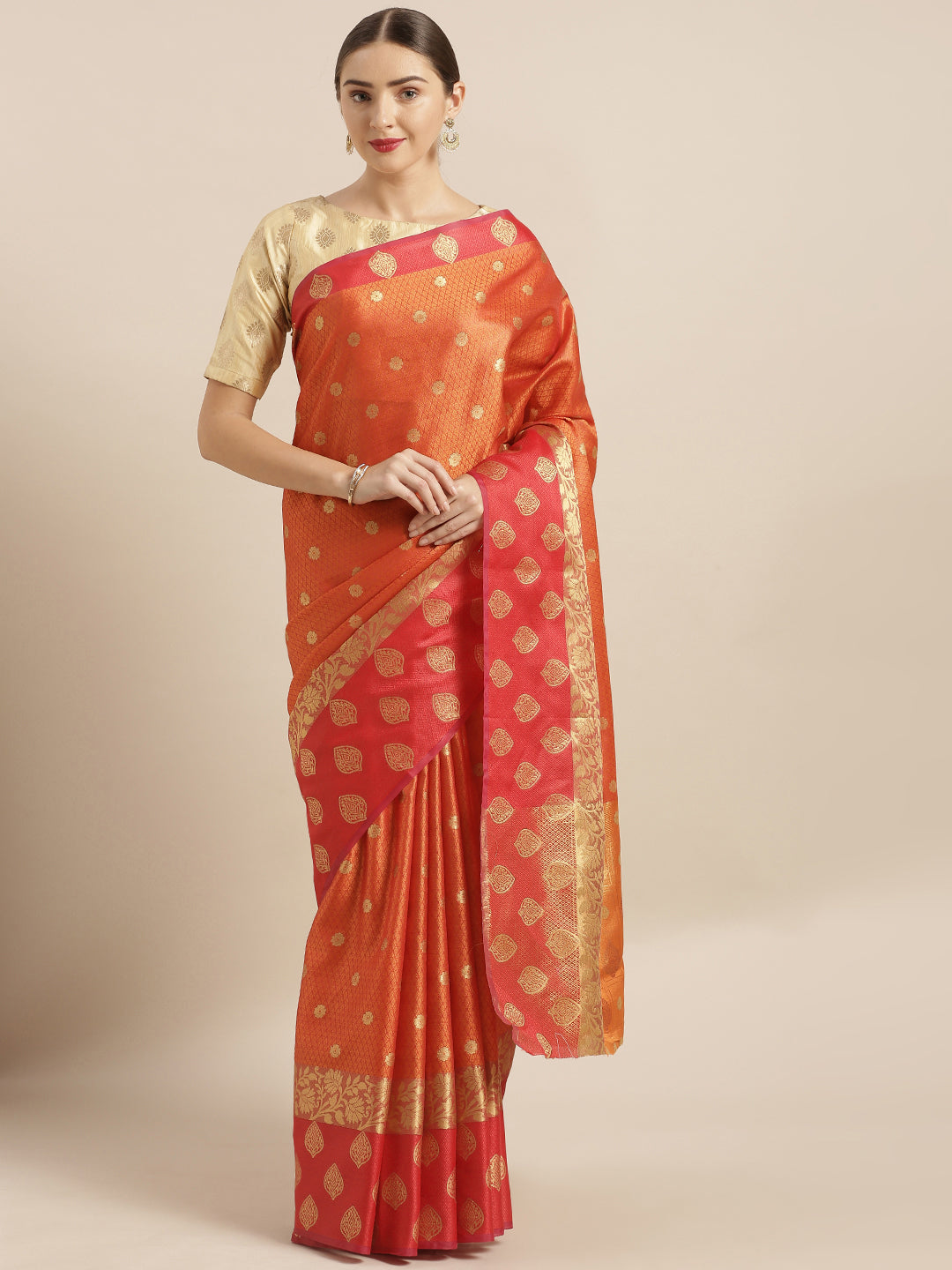 Charvi Attractive Kora Muslin Silk Women's Sarees
