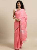 Load image into Gallery viewer, Attractive Stylish Linen Women Sarees