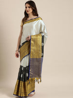 Load image into Gallery viewer, Charvi Attractive Kora Muslin Silk Women&#39;s Sarees