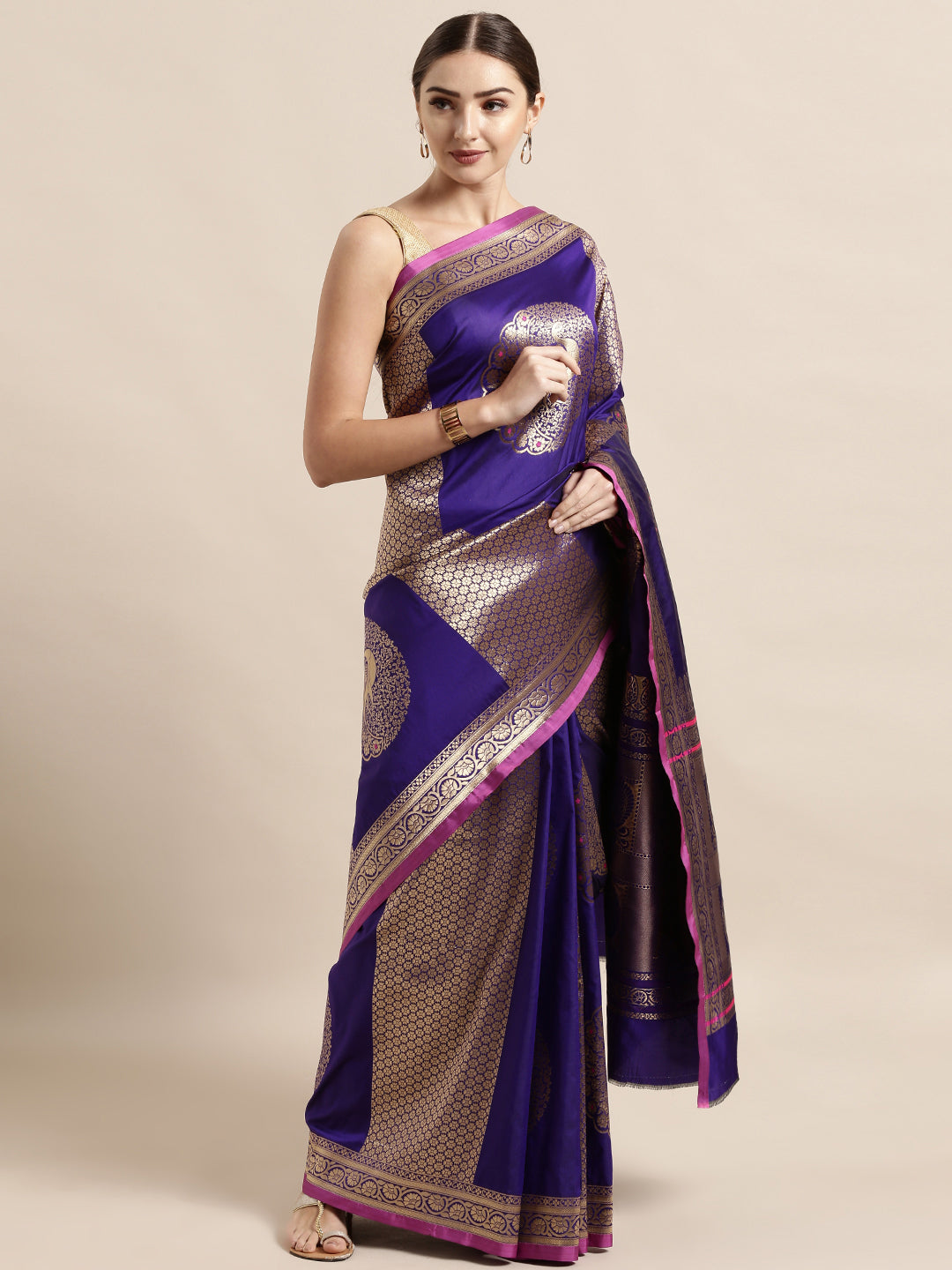New Trendy Pure Banarasi Silk Women's Sarees