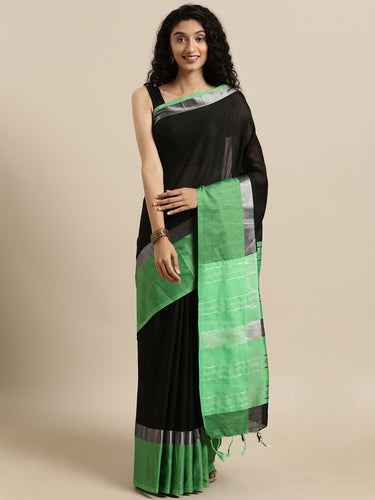 Attractive Stylish Linen Women Sarees