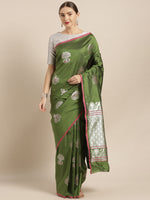 Load image into Gallery viewer, Trendy Banarasi Silk Women&#39;s Saree