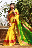 Load image into Gallery viewer, Uppada Pure Silk Handwoven Silk Saree
