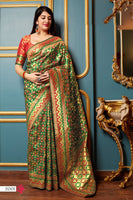Load image into Gallery viewer, Banarasi Soft Silk Saree