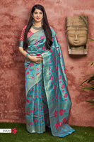 Load image into Gallery viewer, Banarasi Soft Silk Saree
