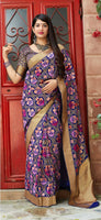 Load image into Gallery viewer, Banarasi Soft Silk Saree