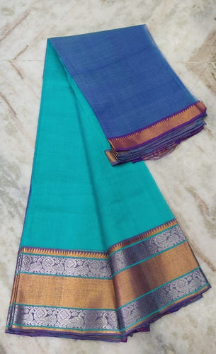 MANGALAGIRI PATTU KANCHI BORDER SAREE