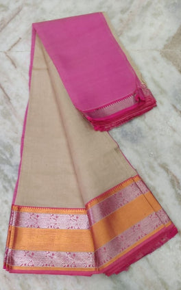 MANGALAGIRI PATTU KANCHI BORDER SAREE