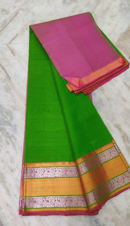 MANGALAGIRI PATTU KANCHI BORDER SAREE