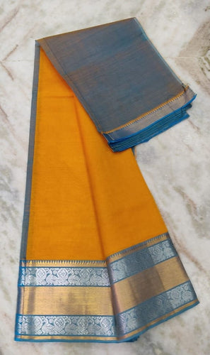 MANGALAGIRI PATTU KANCHI BORDER SAREE