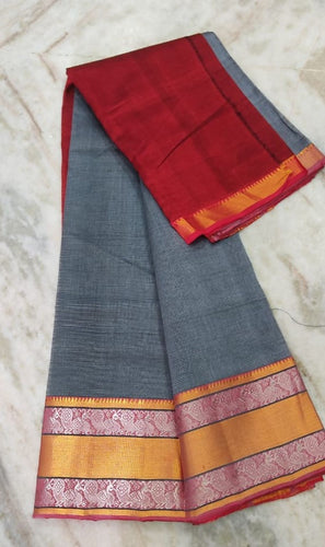 MANGALAGIRI PATTU KANCHI BORDER SAREE