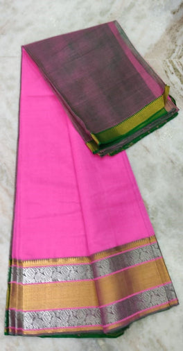 MANGALAGIRI PATTU KANCHI BORDER SAREE