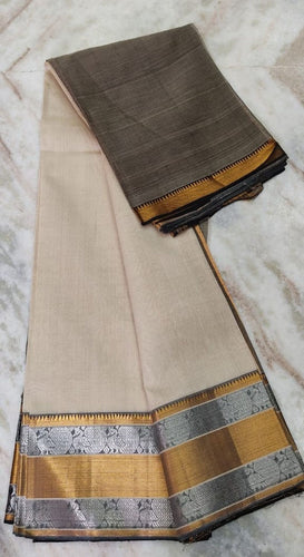 MANGALAGIRI PATTU KANCHI BORDER SAREE