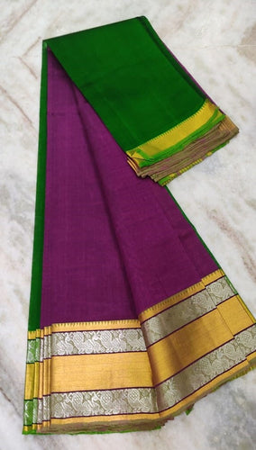 MANGALAGIRI PATTU KANCHI BORDER SAREE