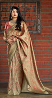 Load image into Gallery viewer, Modern Banarasi Silk Saree