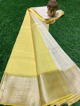 MANGALAGIRI PATTU TEMPLE BORDER DORIA SAREE