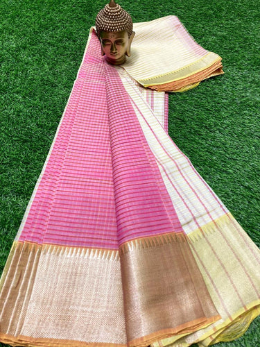 MANGALAGIRI PATTU TEMPLE BORDER DORIA SAREE