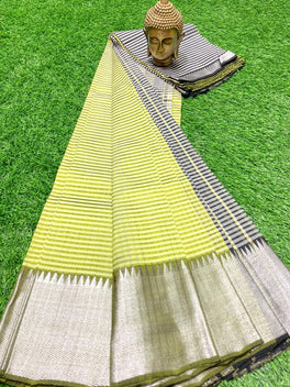 MANGALAGIRI PATTU TEMPLE BORDER DORIA SAREE