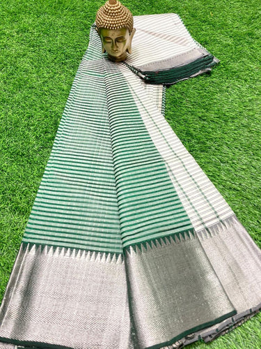 MANGALAGIRI PATTU TEMPLE BORDER DORIA SAREE