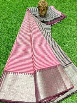 MANGALAGIRI PATTU TEMPLE BORDER DORIA SAREE