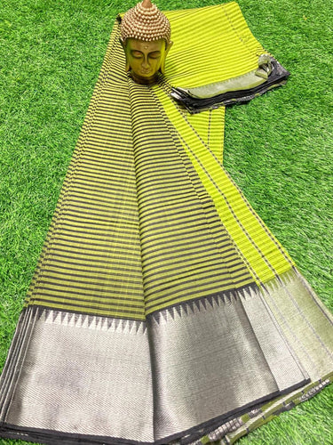 MANGALAGIRI PATTU TEMPLE BORDER DORIA SAREE