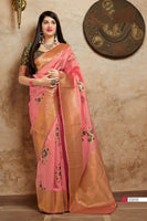 Load image into Gallery viewer, Banarasi Soft Silk Saree