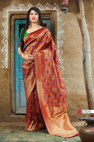 Load image into Gallery viewer, Banarasi Soft Silk Saree