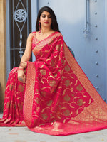 Load image into Gallery viewer, Banarasi Soft Silk Saree